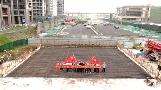 杭州市政工程平澜路主体结构圆满封顶